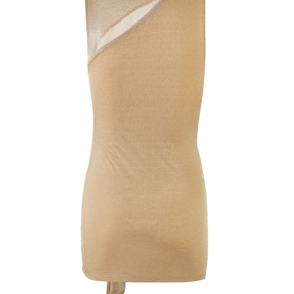 Tiger Mist Gold Women's Dress NWT - Picture 7 of 9